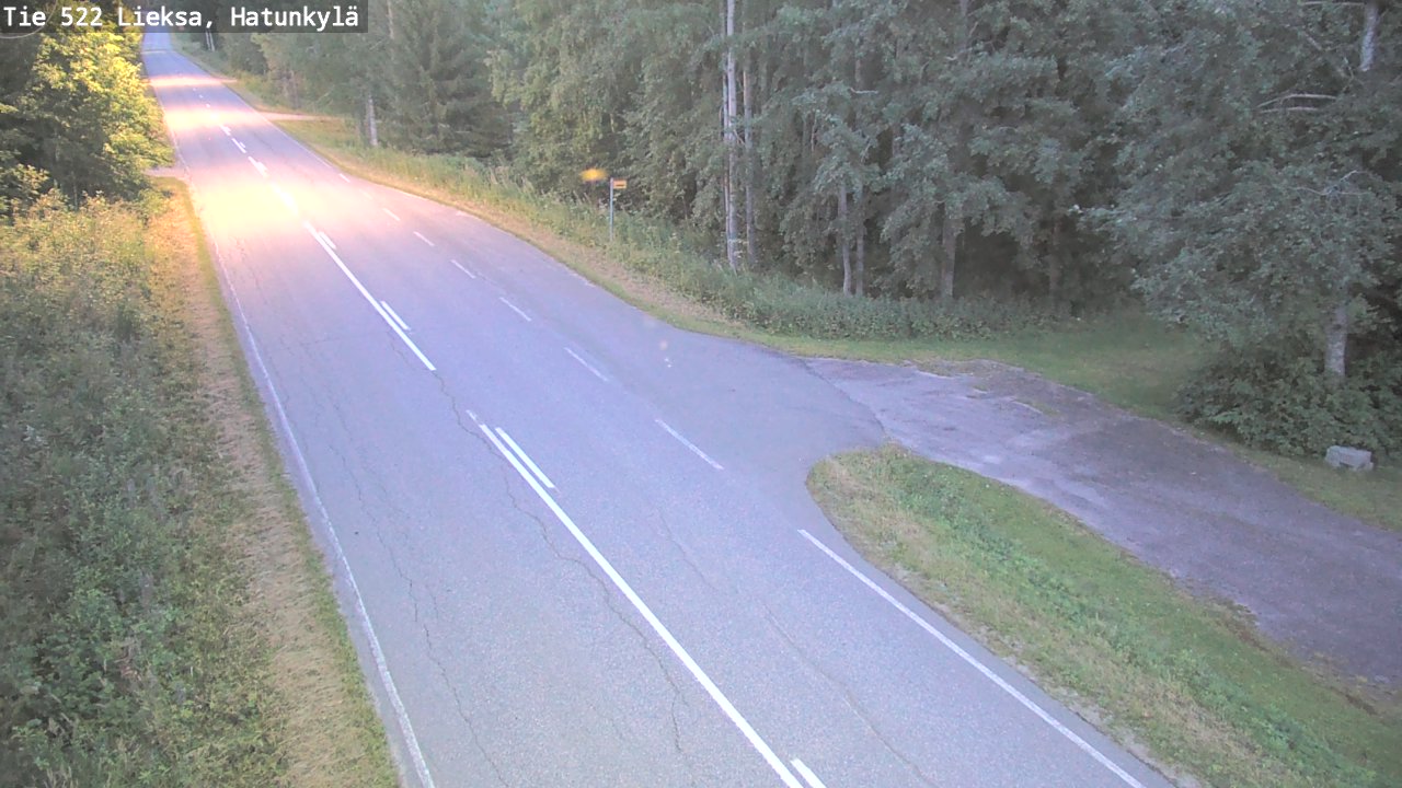 Kelikamerat Kuva Tie 522 Lieksa, Hatunkylä, Lieksa, Pohjois-Karjala