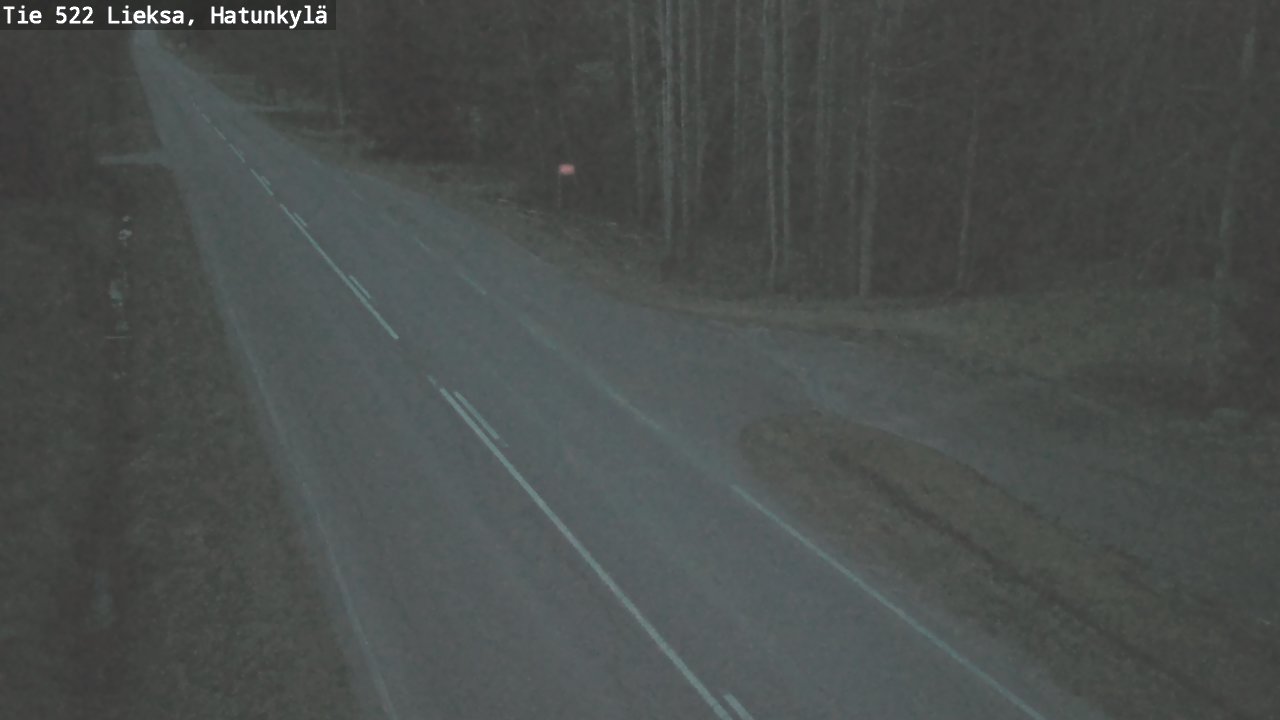 Weather Camera Image Road 522 Lieksa, Hatunkylä, Lieksa, Pohjois-Karjala