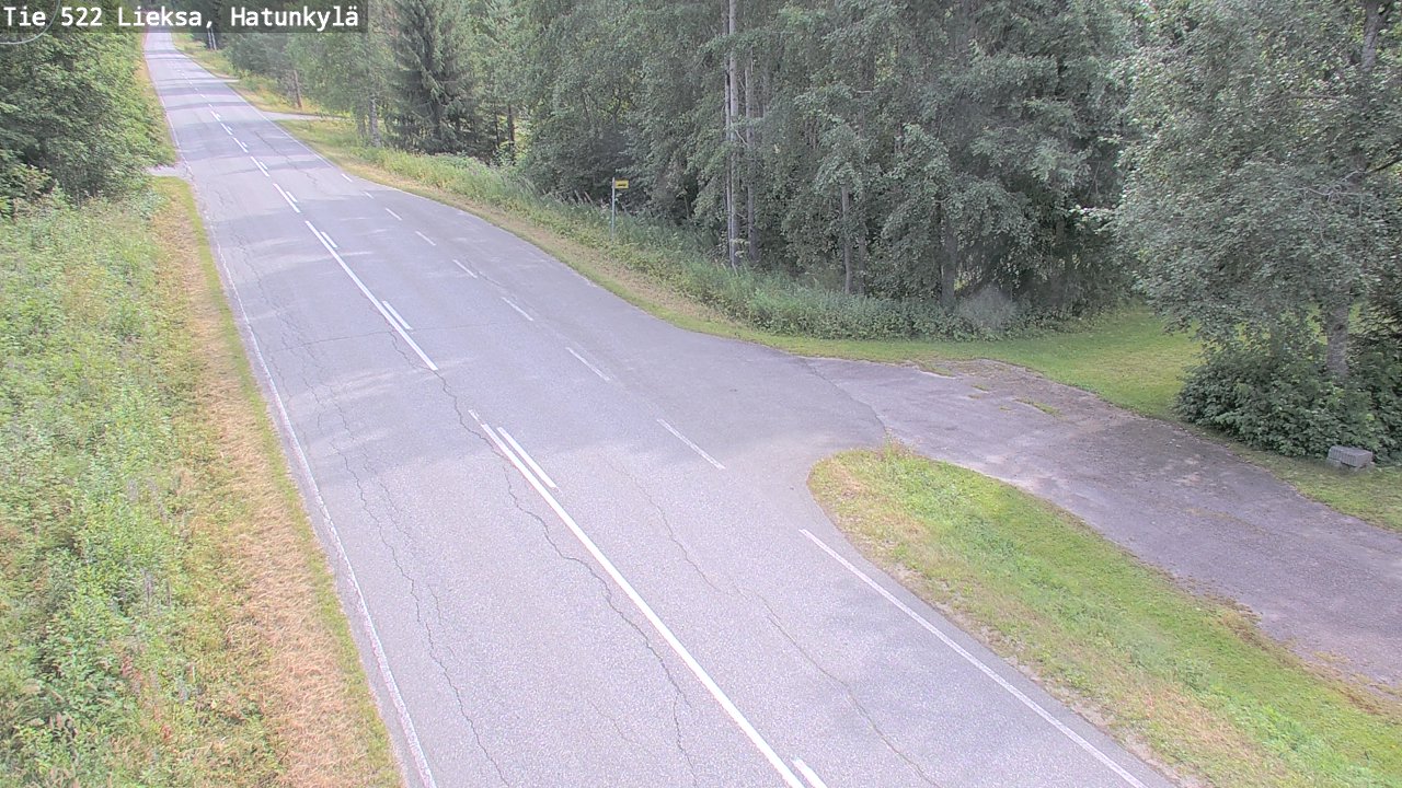 Weather Camera Image Road 522 Lieksa, Hatunkylä, Lieksa, Pohjois-Karjala