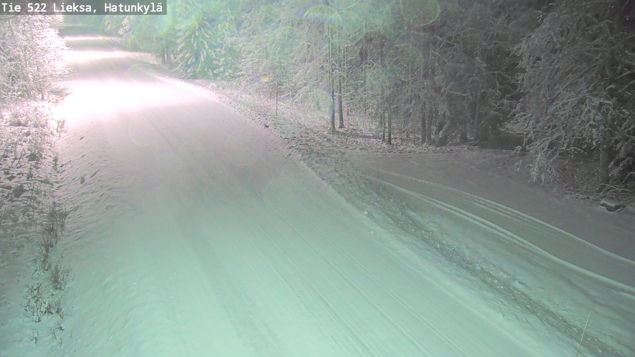 Weather Camera Image Väg 522 Lieksa, Hatunkylä, Lieksa, Pohjois-Karjala