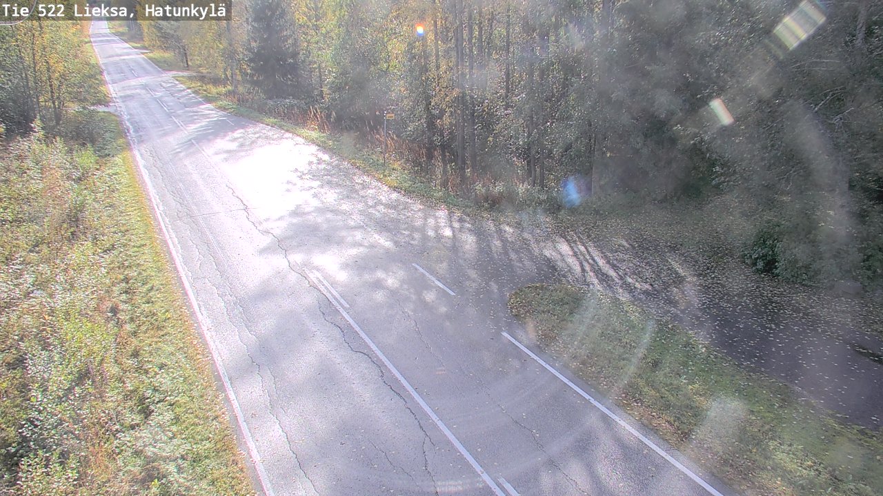 Weather Camera Image Road 522 Lieksa, Hatunkylä, Lieksa, Pohjois-Karjala