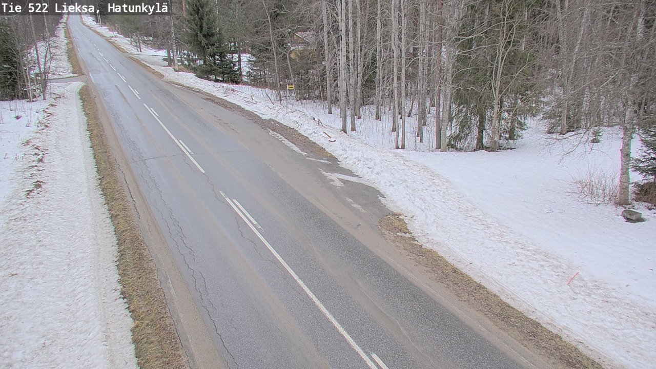 Weather Camera Image Road 522 Lieksa, Hatunkylä, Lieksa, Pohjois-Karjala