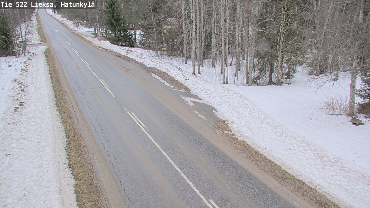 Weather Camera Image Road 522 Lieksa, Hatunkylä, Lieksa, Pohjois-Karjala