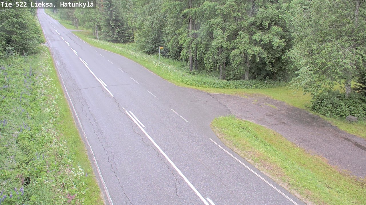 Kelikamerat Kuva Tie 522 Lieksa, Hatunkylä, Lieksa, Pohjois-Karjala