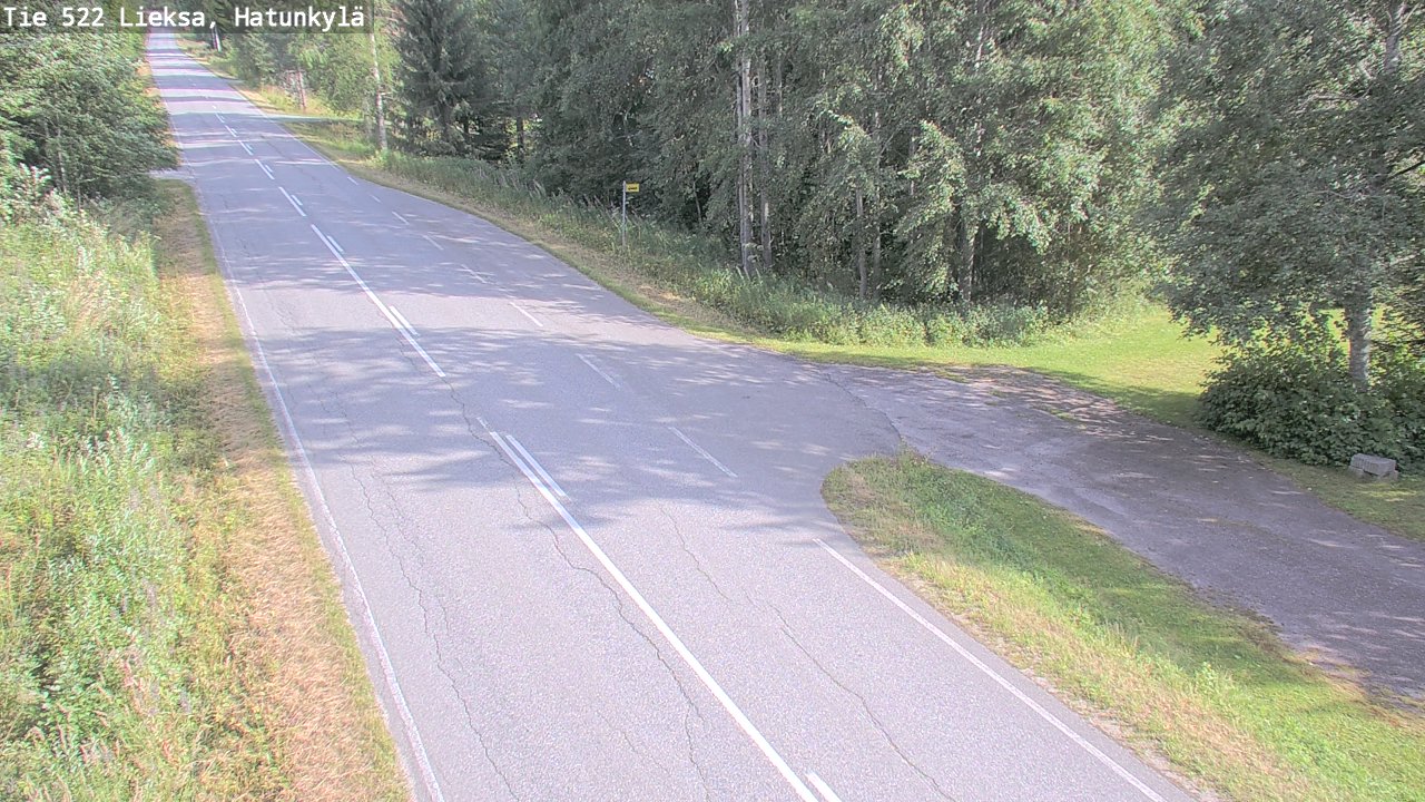 Kelikamerat Kuva Tie 522 Lieksa, Hatunkylä, Lieksa, Pohjois-Karjala
