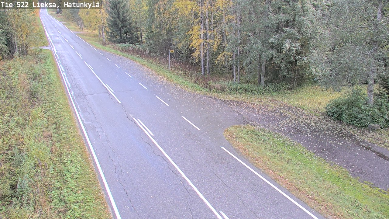 Kelikamerat Kuva Tie 522 Lieksa, Hatunkylä, Lieksa, Pohjois-Karjala