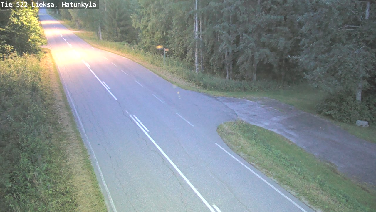 Kelikamerat Kuva Tie 522 Lieksa, Hatunkylä, Lieksa, Pohjois-Karjala