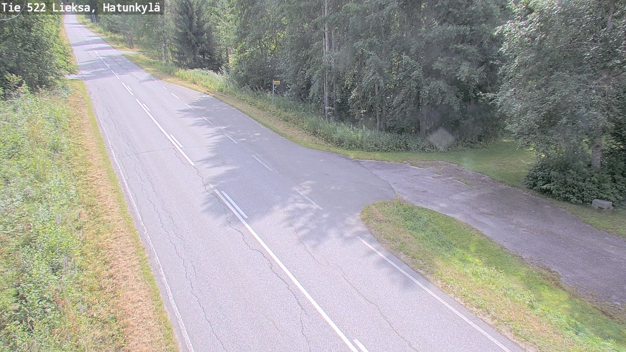 Weather Camera Image Road 522 Lieksa, Hatunkylä, Lieksa, Pohjois-Karjala