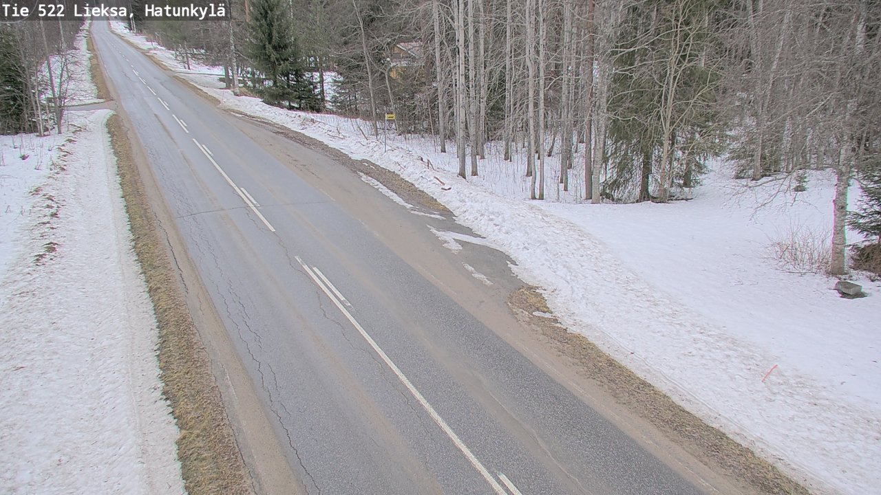 Weather Camera Image Road 522 Lieksa, Hatunkylä, Lieksa, Pohjois-Karjala