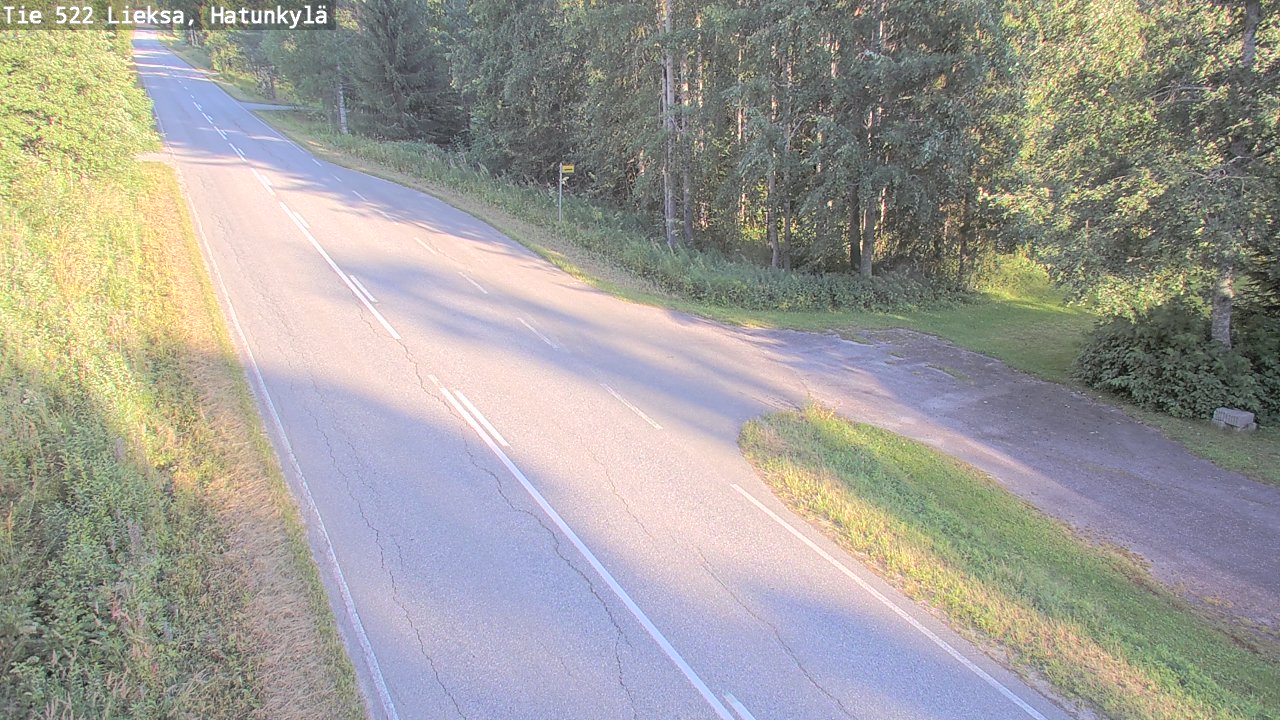 Kelikamerat Kuva Tie 522 Lieksa, Hatunkylä, Lieksa, Pohjois-Karjala