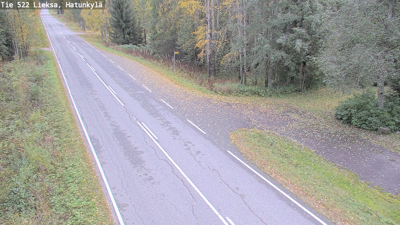 Weather Camera Image Road 522 Lieksa, Hatunkylä, Lieksa, Pohjois-Karjala