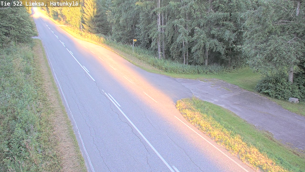 Kelikamerat Kuva Tie 522 Lieksa, Hatunkylä, Lieksa, Pohjois-Karjala
