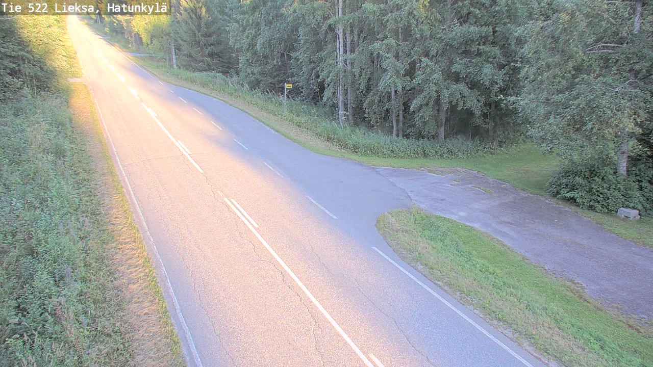 Kelikamerat Kuva Tie 522 Lieksa, Hatunkylä, Lieksa, Pohjois-Karjala