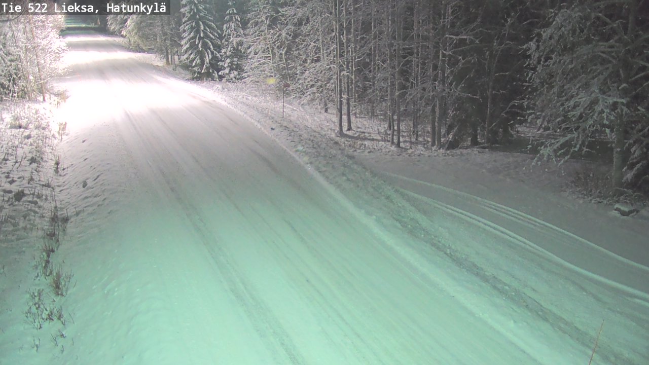 Weather Camera Image Road 522 Lieksa, Hatunkylä, Lieksa, Pohjois-Karjala