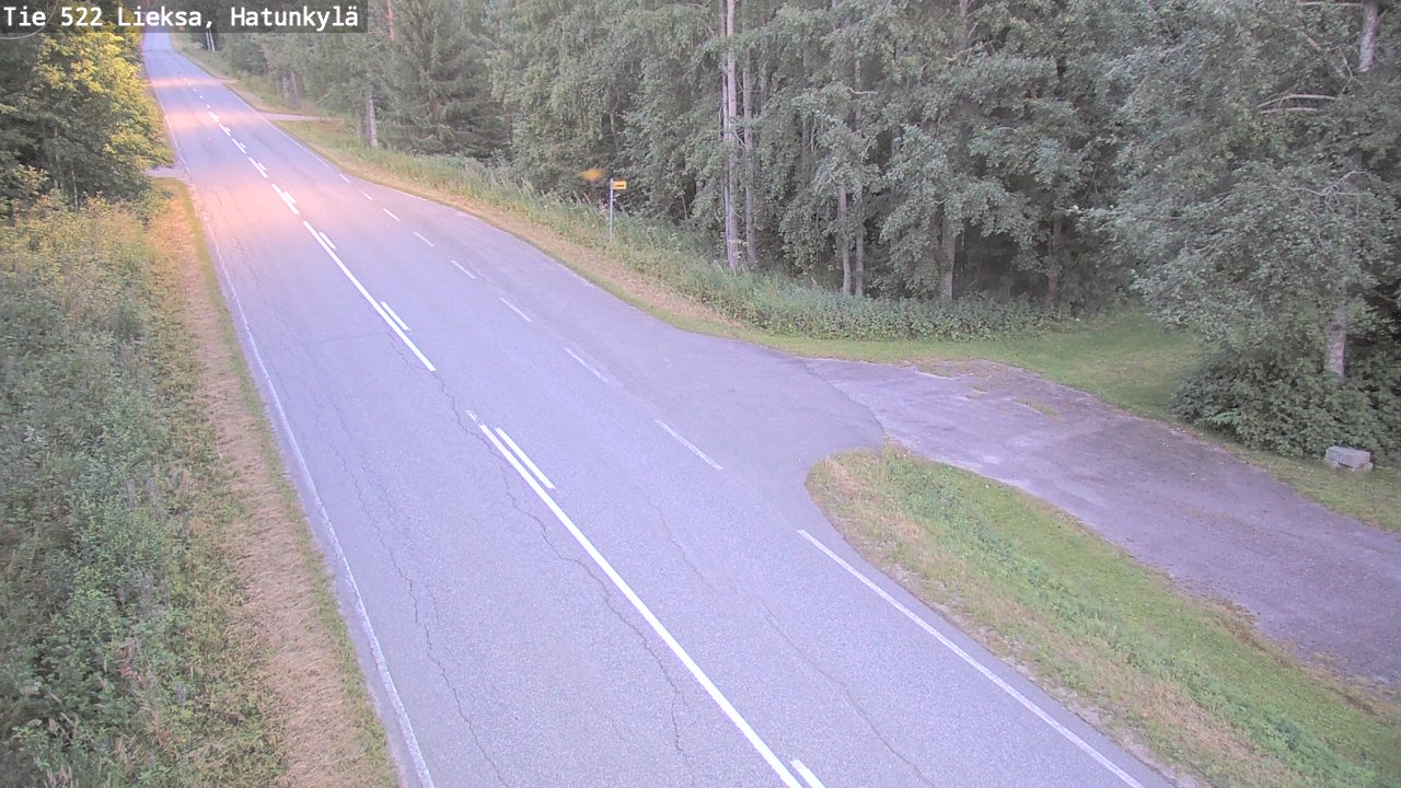 Kelikamerat Kuva Tie 522 Lieksa, Hatunkylä, Lieksa, Pohjois-Karjala