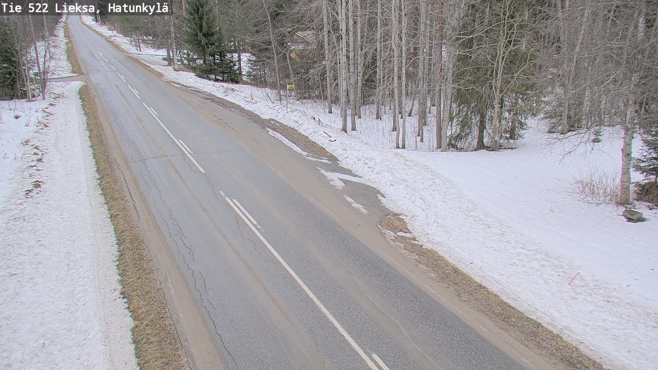 Weather Camera Image Road 522 Lieksa, Hatunkylä, Lieksa, Pohjois-Karjala
