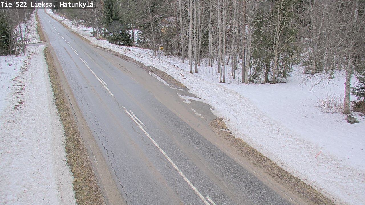 Weather Camera Image Road 522 Lieksa, Hatunkylä, Lieksa, Pohjois-Karjala