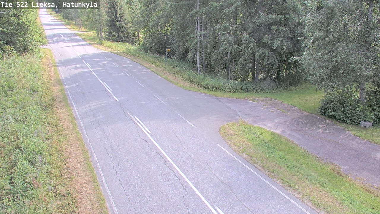 Kelikamerat Kuva Tie 522 Lieksa, Hatunkylä, Lieksa, Pohjois-Karjala