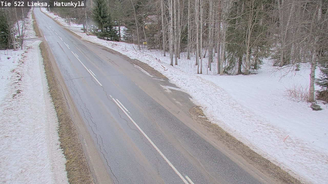 Weather Camera Image Road 522 Lieksa, Hatunkylä, Lieksa, Pohjois-Karjala