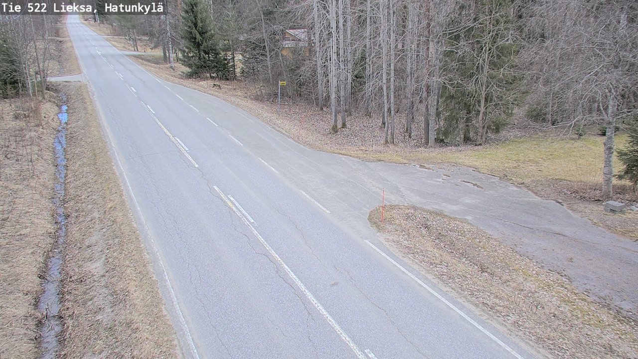Weather Camera Image Väg 522 Lieksa, Hatunkylä, Lieksa, Pohjois-Karjala