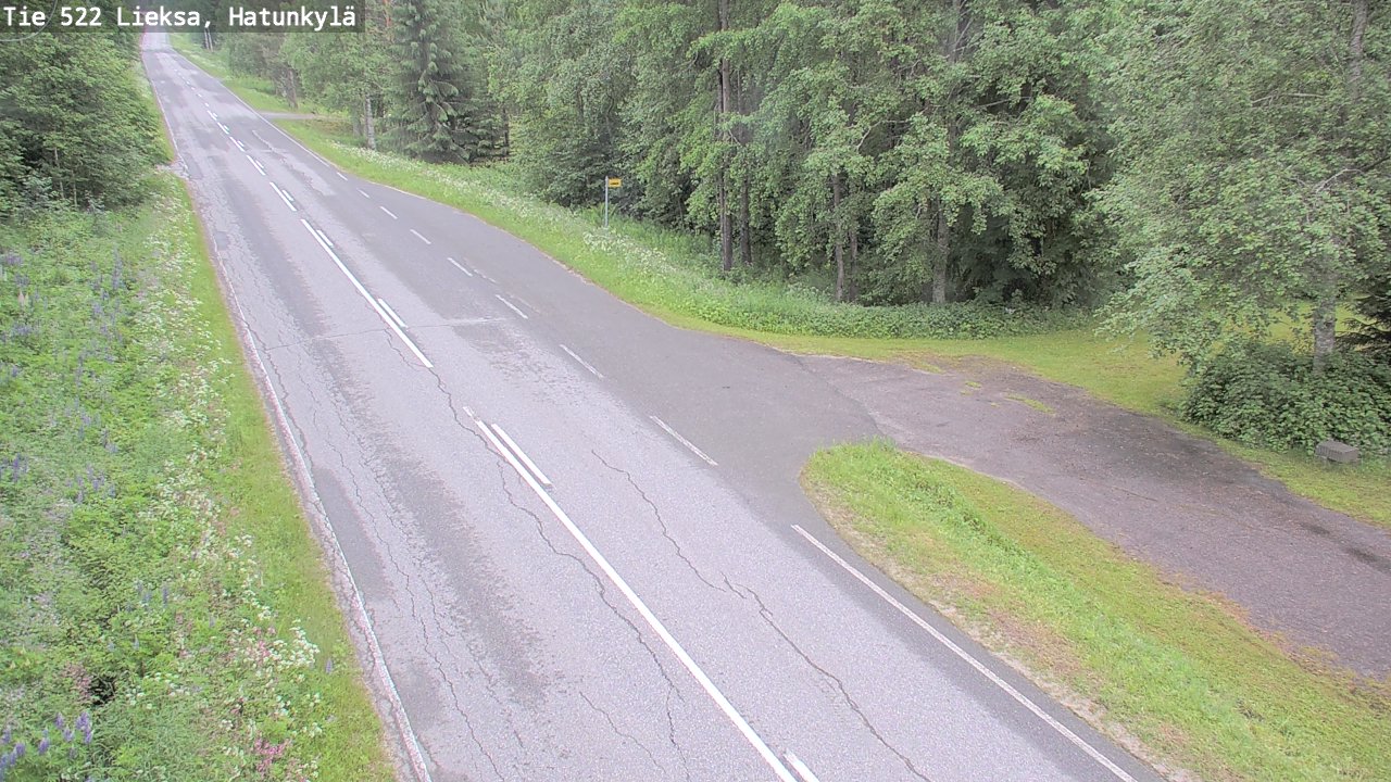 Kelikamerat Kuva Tie 522 Lieksa, Hatunkylä, Lieksa, Pohjois-Karjala