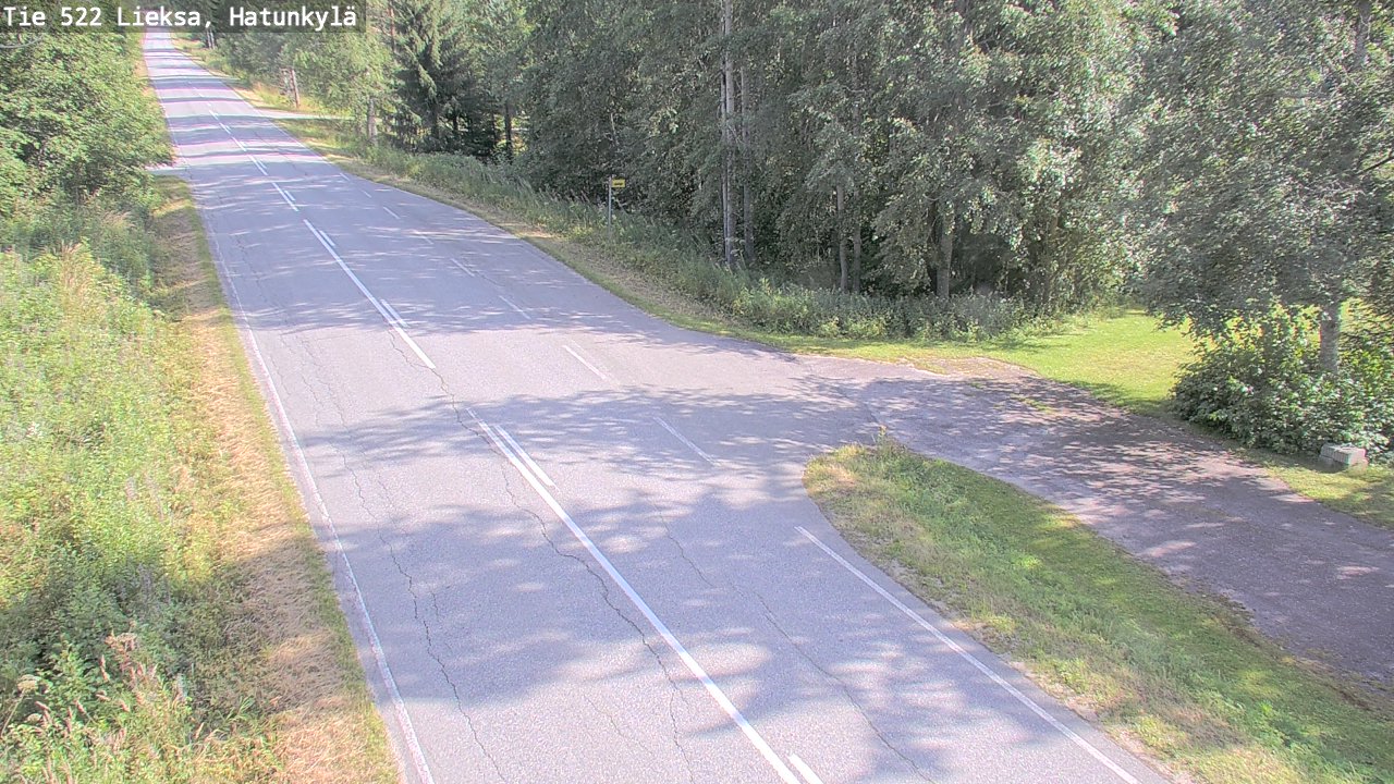 Kelikamerat Kuva Tie 522 Lieksa, Hatunkylä, Lieksa, Pohjois-Karjala