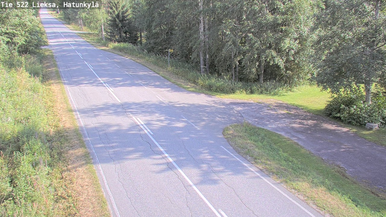 Kelikamerat Kuva Tie 522 Lieksa, Hatunkylä, Lieksa, Pohjois-Karjala