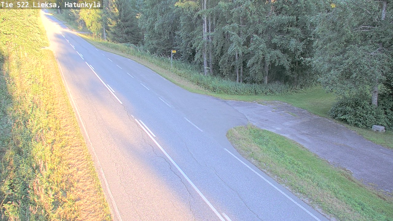 Kelikamerat Kuva Tie 522 Lieksa, Hatunkylä, Lieksa, Pohjois-Karjala