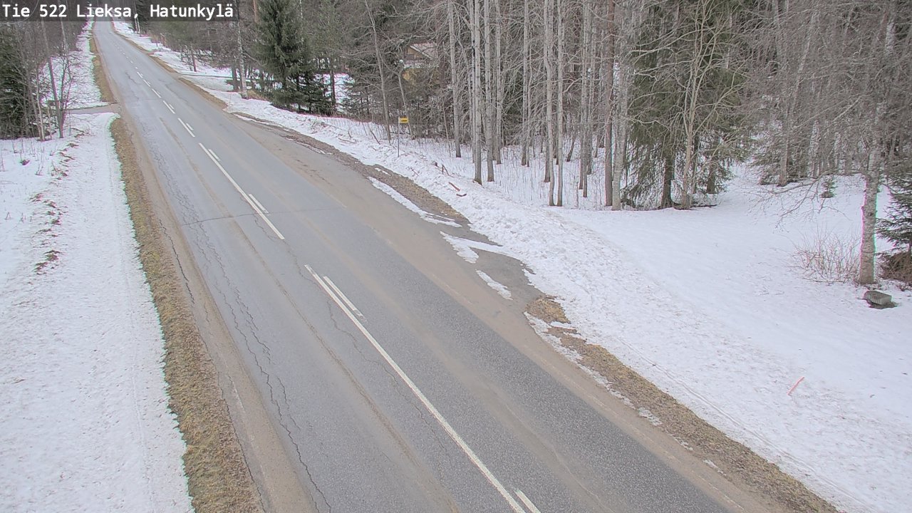 Weather Camera Image Road 522 Lieksa, Hatunkylä, Lieksa, Pohjois-Karjala