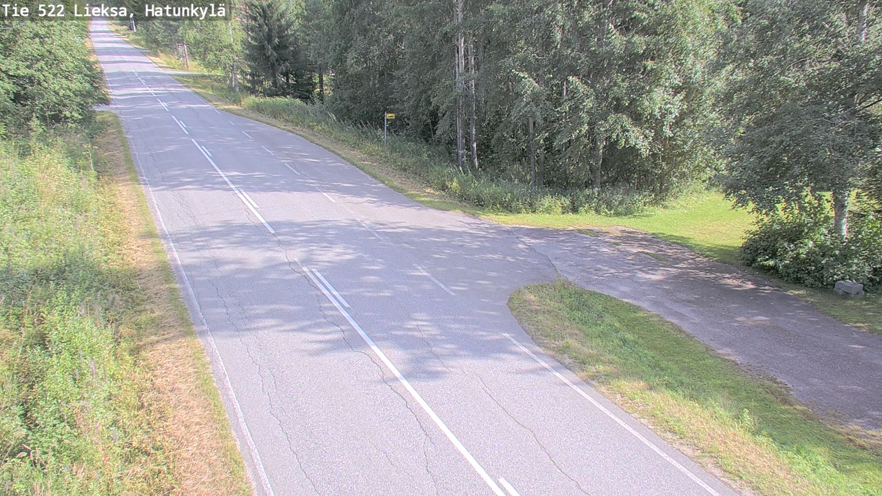 Kelikamerat Kuva Tie 522 Lieksa, Hatunkylä, Lieksa, Pohjois-Karjala
