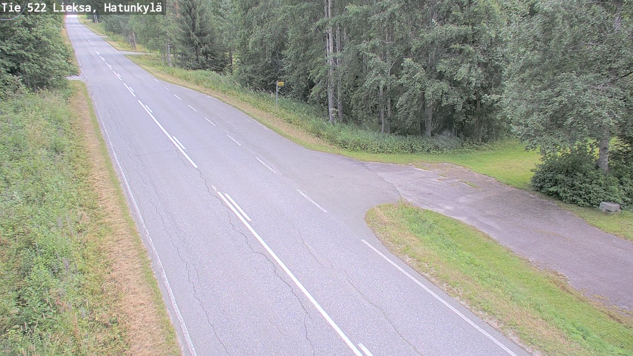 Kelikamerat Kuva Tie 522 Lieksa, Hatunkylä, Lieksa, Pohjois-Karjala