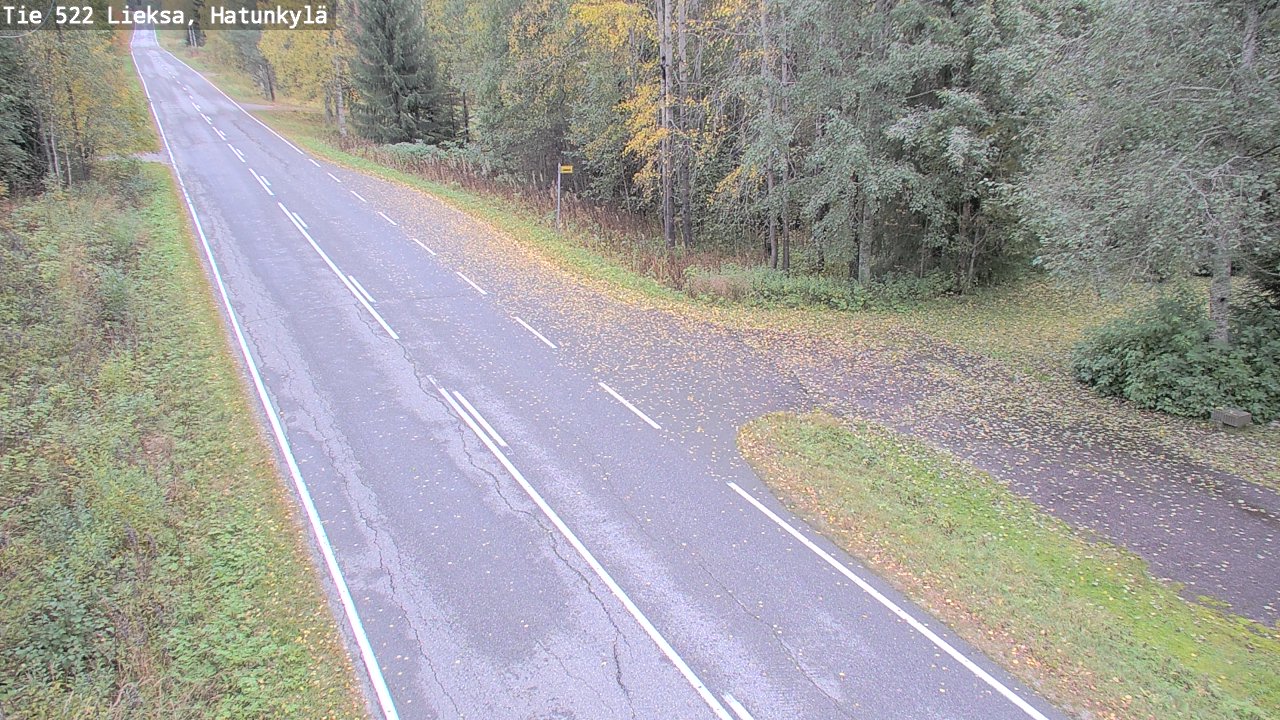 Weather Camera Image Road 522 Lieksa, Hatunkylä, Lieksa, Pohjois-Karjala