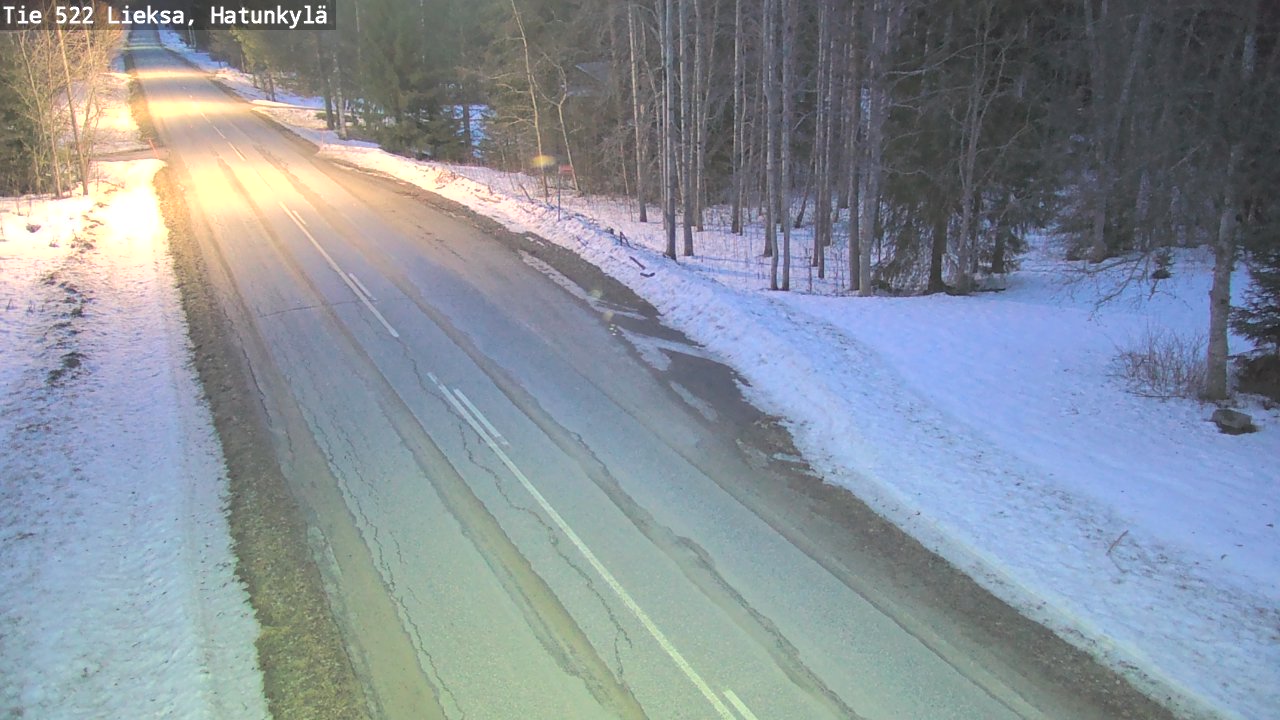 Kelikamerat Kuva Tie 522 Lieksa, Hatunkylä, Lieksa, Pohjois-Karjala