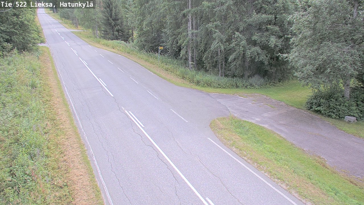 Weather Camera Image Road 522 Lieksa, Hatunkylä, Lieksa, Pohjois-Karjala