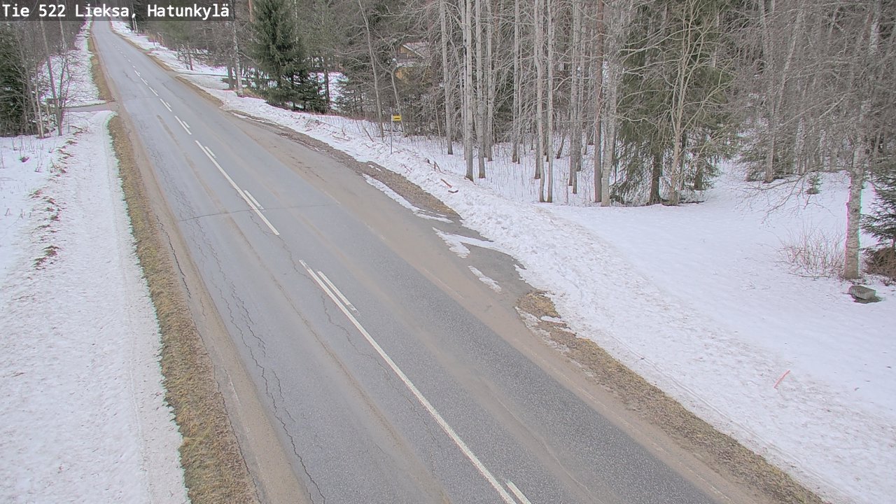 Weather Camera Image Road 522 Lieksa, Hatunkylä, Lieksa, Pohjois-Karjala