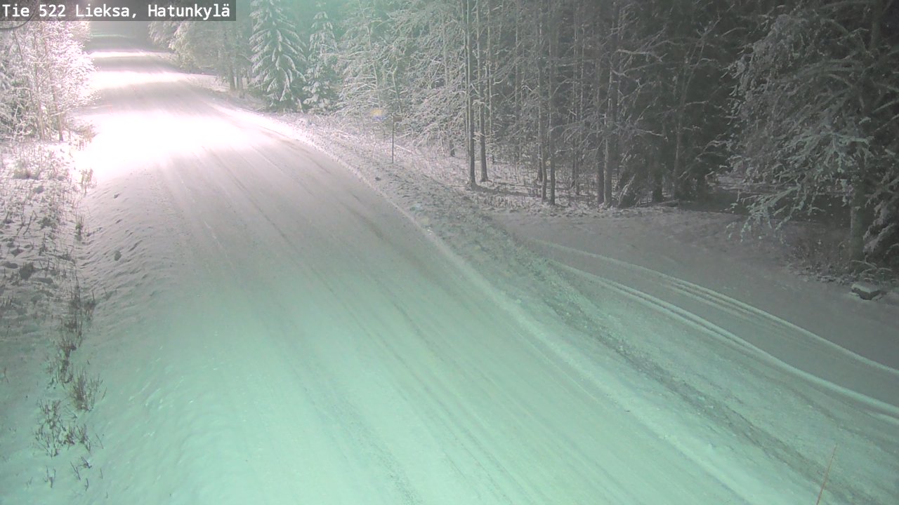 Weather Camera Image Road 522 Lieksa, Hatunkylä, Lieksa, Pohjois-Karjala