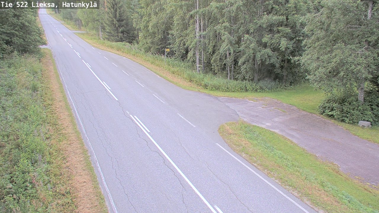 Kelikamerat Kuva Tie 522 Lieksa, Hatunkylä, Lieksa, Pohjois-Karjala