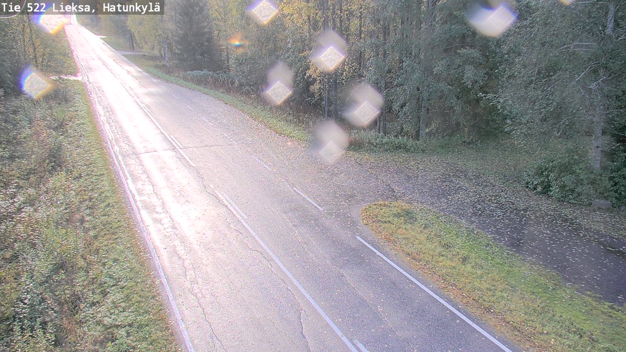 Weather Camera Image Road 522 Lieksa, Hatunkylä, Lieksa, Pohjois-Karjala