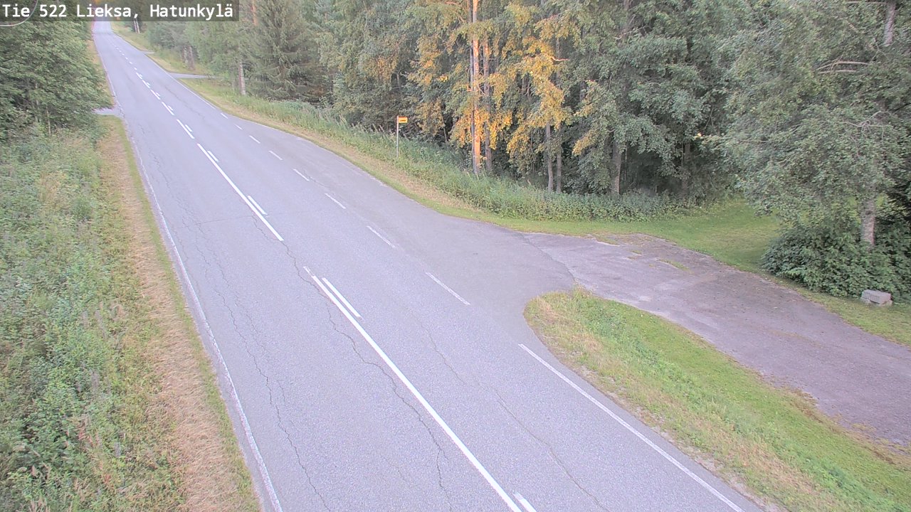 Kelikamerat Kuva Tie 522 Lieksa, Hatunkylä, Lieksa, Pohjois-Karjala