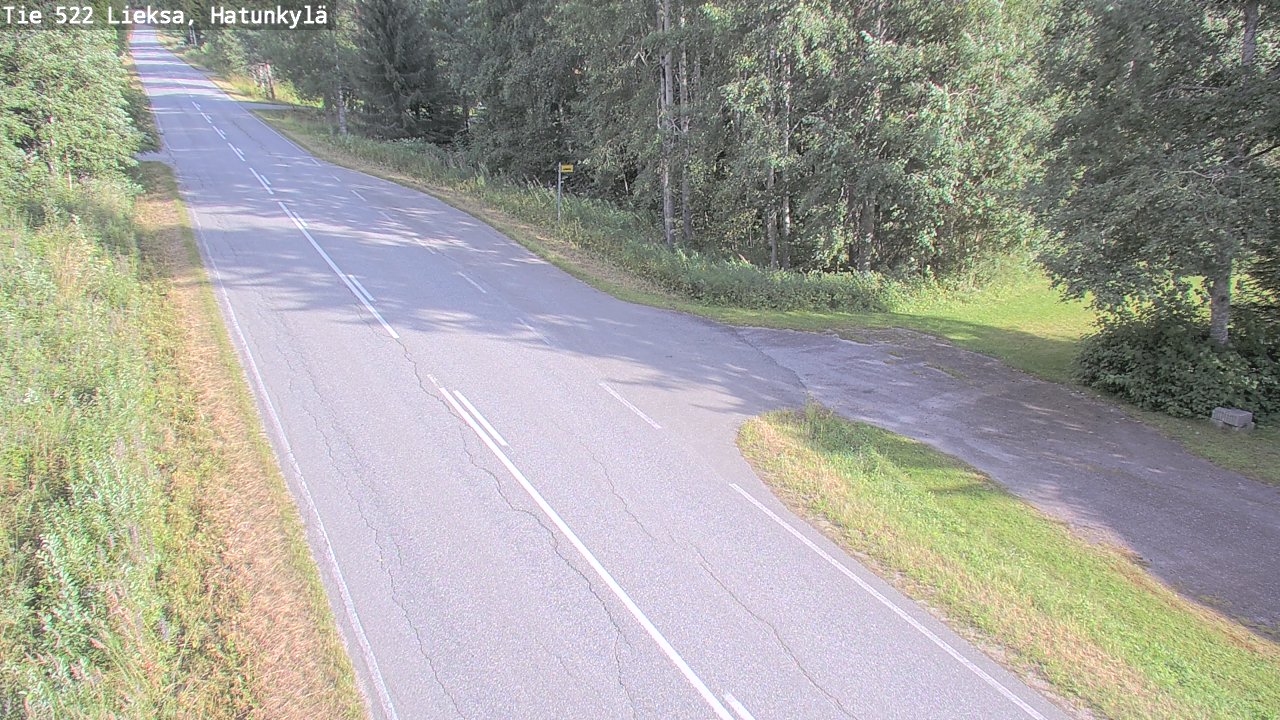 Kelikamerat Kuva Tie 522 Lieksa, Hatunkylä, Lieksa, Pohjois-Karjala