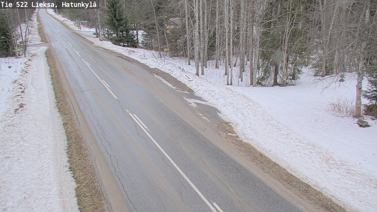 Weather Camera Image Road 522 Lieksa, Hatunkylä, Lieksa, Pohjois-Karjala