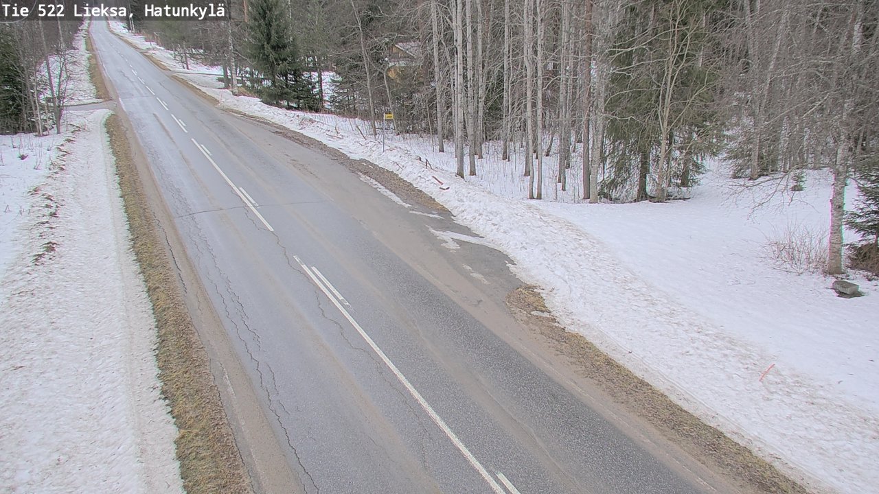 Weather Camera Image Road 522 Lieksa, Hatunkylä, Lieksa, Pohjois-Karjala