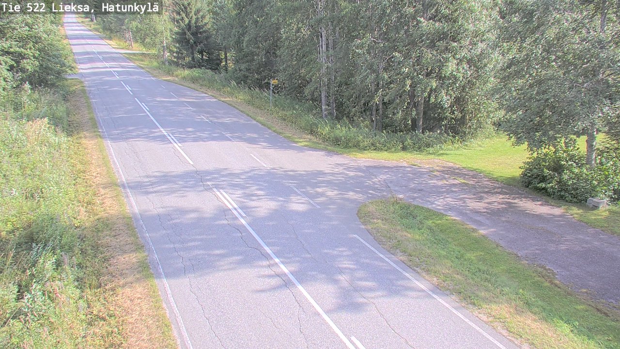 Kelikamerat Kuva Tie 522 Lieksa, Hatunkylä, Lieksa, Pohjois-Karjala