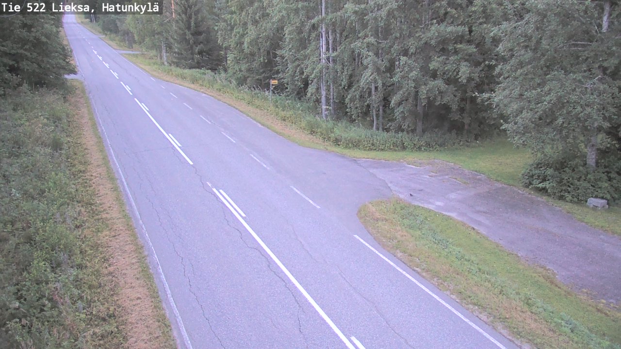 Kelikamerat Kuva Tie 522 Lieksa, Hatunkylä, Lieksa, Pohjois-Karjala