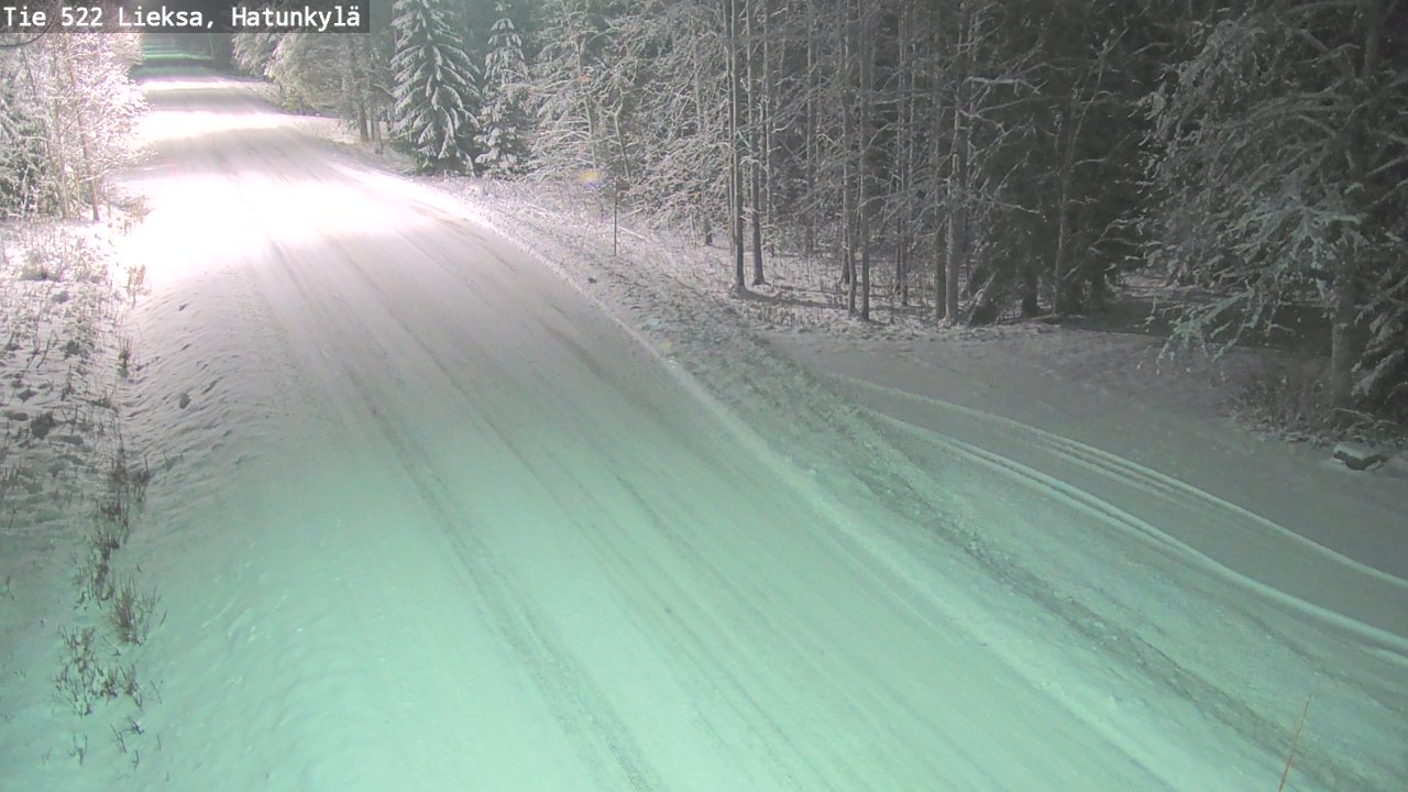Weather Camera Image Road 522 Lieksa, Hatunkylä, Lieksa, Pohjois-Karjala