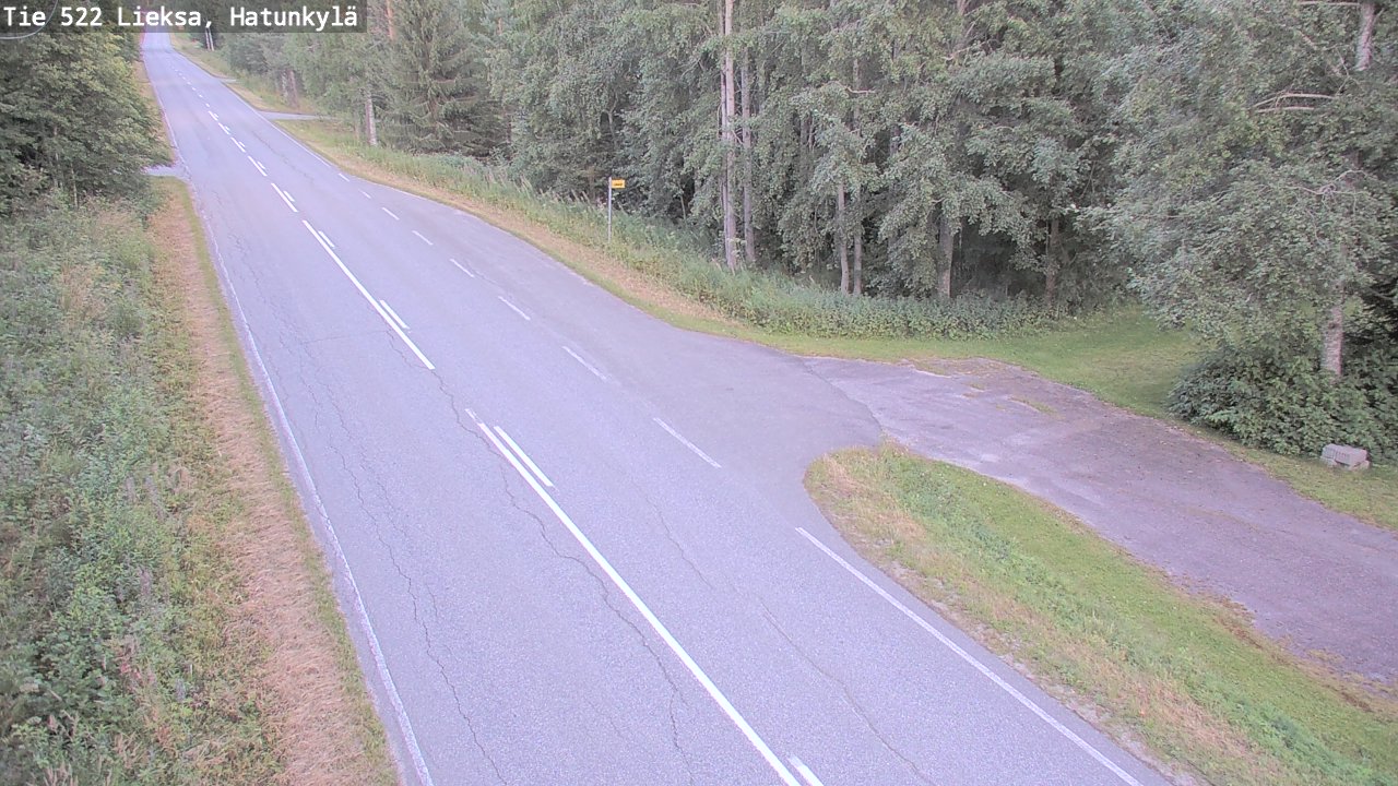Kelikamerat Kuva Tie 522 Lieksa, Hatunkylä, Lieksa, Pohjois-Karjala