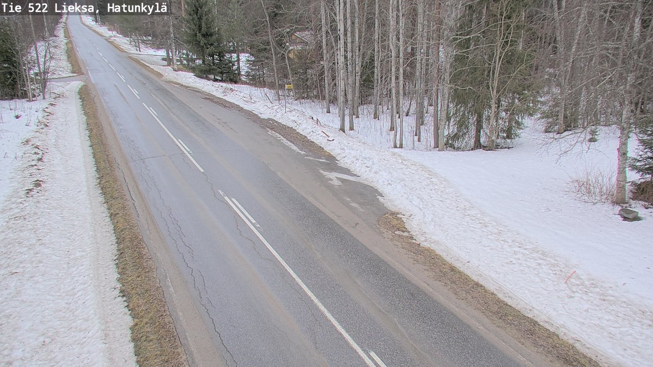Weather Camera Image Road 522 Lieksa, Hatunkylä, Lieksa, Pohjois-Karjala