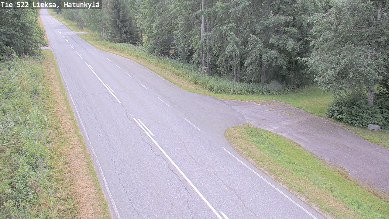 Weather Camera Image Road 522 Lieksa, Hatunkylä, Lieksa, Pohjois-Karjala