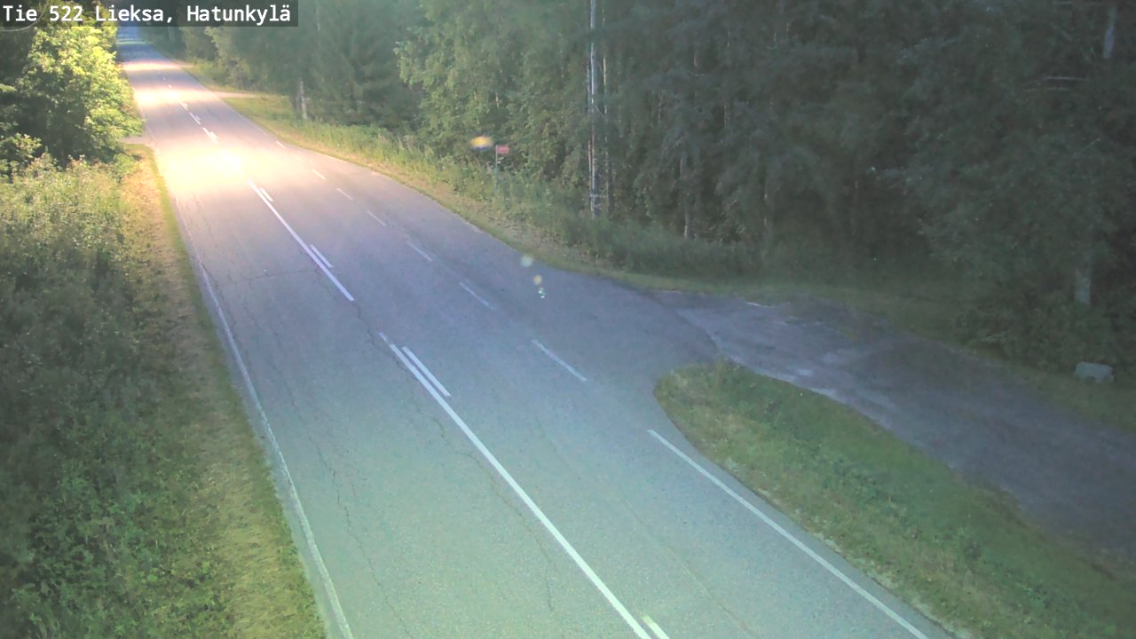 Kelikamerat Kuva Tie 522 Lieksa, Hatunkylä, Lieksa, Pohjois-Karjala
