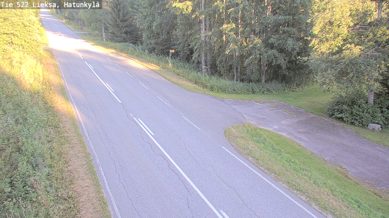 Kelikamerat Kuva Tie 522 Lieksa, Hatunkylä, Lieksa, Pohjois-Karjala